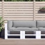 Cushions for pallets 3 units gray fabric by vidaXL, Cushions for chairs and sofas - Ref: Foro24-314660, Price: 68,16 €, Disco...