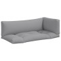 Kissen für Paletten 3 Einheiten aus grauem Stoff von vidaXL, Kissen für Stühle und Sofas - Ref: Foro24-314660, Preis: 68,16 €...