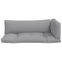 Cushions for pallets 3 units gray fabric by vidaXL, Cushions for chairs and sofas - Ref: Foro24-314660, Price: 68,16 €, Disco...