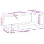 Cushions for pallets 3 units gray fabric by vidaXL, Cushions for chairs and sofas - Ref: Foro24-314660, Price: 68,16 €, Disco...