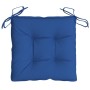 Cojines de silla de jardín 2 uds tela Oxford azul 40x40x7 cm de vidaXL, Cojines para sillas y sofás - Ref: Foro24-314890, Pre...