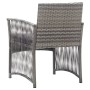 Garden armchairs with cushions 2 pcs anthracite synthetic rattan by vidaXL, Garden chairs - Ref: Foro24-46441, Price: 111,19 ...