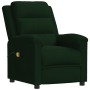 Dark green velvet massage chair by vidaXL, Electric massage chairs - Ref: Foro24-342390, Price: 236,99 €, Discount: %