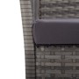 Garden armchairs with cushions 2 pcs anthracite synthetic rattan by vidaXL, Garden chairs - Ref: Foro24-46441, Price: 111,19 ...