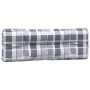 Cushions for pallets 3 units gray checkered fabric by vidaXL, Cushions for chairs and sofas - Ref: Foro24-314572, Price: 53,9...