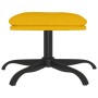 Mustard yellow velvet footrest 60x60x36 cm by vidaXL, Ottomans - Ref: Foro24-341585, Price: 45,99 €, Discount: %