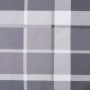 Cushions for pallets 3 units gray checkered fabric by vidaXL, Cushions for chairs and sofas - Ref: Foro24-314572, Price: 53,9...