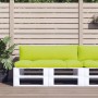 Cushions for pallet sofa, 2 units, light green fabric. by vidaXL, Cushions for chairs and sofas - Ref: Foro24-314656, Price: ...