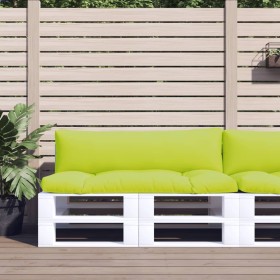 Cushions for pallet sofa, 2 units, light green fabric. by vidaXL, Cushions for chairs and sofas - Ref: Foro24-314656, Price: ...