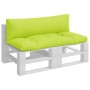 Kissen für Palettensofa 2 Einheiten hellgrüner Stoff von vidaXL, Kissen für Stühle und Sofas - Ref: Foro24-314656, Preis: 49,...