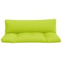 Cushions for pallet sofa, 2 units, light green fabric. by vidaXL, Cushions for chairs and sofas - Ref: Foro24-314656, Price: ...