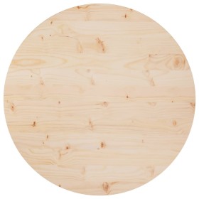 Solid pine wood table surface Ø80x2.5 cm by vidaXL, Table tops - Ref: Foro24-813649, Price: 82,99 €, Discount: %