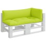 Cushions for pallet sofa, 3 units, light green fabric. by vidaXL, Cushions for chairs and sofas - Ref: Foro24-314668, Price: ...