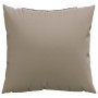 Decorative cushions 4 units taupe gray fabric 40x40 cm by vidaXL, Cushions - Ref: Foro24-314331, Price: 31,58 €, Discount: %