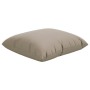 Decorative cushions 4 units taupe gray fabric 40x40 cm by vidaXL, Cushions - Ref: Foro24-314331, Price: 31,58 €, Discount: %