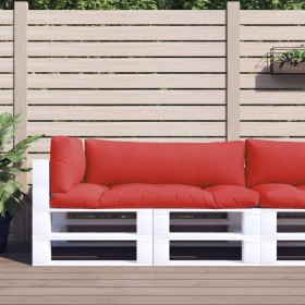 Cushions for pallets 3 units red fabric by vidaXL, Cushions for chairs and sofas - Ref: Foro24-314664, Price: 37,99 €, Discou...