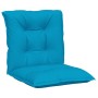 Low back garden chair cushion 6 pcs blue fabric 100x50x7 cm by vidaXL, Cushions for chairs and sofas - Ref: Foro24-314292, Pr...