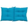 Low back garden chair cushion 6 pcs blue fabric 100x50x7 cm by vidaXL, Cushions for chairs and sofas - Ref: Foro24-314292, Pr...