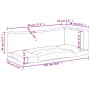 Cushions for pallets 3 units red fabric by vidaXL, Cushions for chairs and sofas - Ref: Foro24-314664, Price: 52,99 €, Discou...