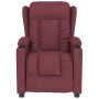 Red fabric massage chair by vidaXL, Electric massage chairs - Ref: Foro24-339061, Price: 280,55 €, Discount: %