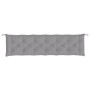 Garden bench cushion Oxford fabric gray 200x50x7 cm by vidaXL, Cushions for chairs and sofas - Ref: Foro24-314981, Price: 43,...