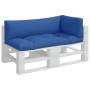 Cushions for pallets 3 units royal blue fabric by vidaXL, Cushions for chairs and sofas - Ref: Foro24-314667, Price: 52,71 €,...