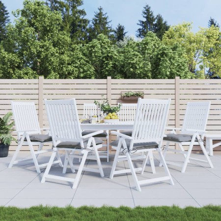 Gartenstuhlkissen, 6 Stück, grauer Oxford-Stoff, 50 x 50 x 7 cm von vidaXL, Kissen für Stühle und Sofas - Ref: Foro24-314901,...