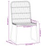 7-teiliges Eichenfarbenes Esszimmer-Set für den Garten von vidaXL, Gartensets - Ref: Foro24-3099165, Preis: 968,45 €, Rabatt: %