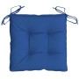 Cojines de silla de jardín 2 uds tela Oxford azul 50x50x7 cm de vidaXL, Cojines para sillas y sofás - Ref: Foro24-314926, Pre...