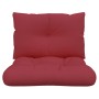 Cushions for pallets 2 units red fabric by vidaXL, Cushions for chairs and sofas - Ref: Foro24-314613, Price: 30,48 €, Discou...