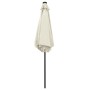 Parasol with LED lights and sand white aluminum pole 270 cm by vidaXL, Umbrellas - Ref: Foro24-47353, Price: 88,94 €, Discoun...