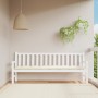 Garden bench cushion Oxford fabric cream white 200x50x7 cm by vidaXL, Cushions for chairs and sofas - Ref: Foro24-314982, Pri...