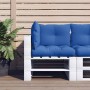 Cushions for pallets 3 units royal blue fabric by vidaXL, Cushions for chairs and sofas - Ref: Foro24-314623, Price: 46,99 €,...