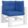 Cushions for pallets 3 units royal blue fabric by vidaXL, Cushions for chairs and sofas - Ref: Foro24-314623, Price: 46,99 €,...