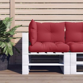 Cushions for pallets 3 units red fabric by vidaXL, Cushions for chairs and sofas - Ref: Foro24-314622, Price: 30,52 €, Discou...