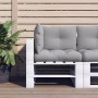 Cushions for pallets 3 units gray fabric by vidaXL, Cushions for chairs and sofas - Ref: Foro24-314618, Price: 37,61 €, Disco...