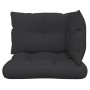 Cushions for pallets 3 pieces black fabric by vidaXL, Cushions for chairs and sofas - Ref: Foro24-47463, Price: 37,00 €, Disc...