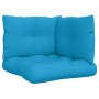 Cushions for pallet sofa 3 units blue fabric by vidaXL, Cushions for chairs and sofas - Ref: Foro24-314619, Price: 37,64 €, D...