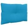 Cushions for pallet sofa 3 units blue fabric by vidaXL, Cushions for chairs and sofas - Ref: Foro24-314619, Price: 37,64 €, D...