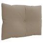 Cushions for pallets 3 units taupe gray fabric by vidaXL, Cushions for chairs and sofas - Ref: Foro24-47469, Price: 58,47 €, ...