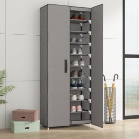 Gray fabric shoe cabinet 60x30x166 cm by vidaXL, Shoe racks and shoe organizers - Ref: Foro24-337259, Price: 49,36 €, Discoun...