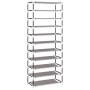 Gray fabric shoe cabinet 60x30x166 cm by vidaXL, Shoe racks and shoe organizers - Ref: Foro24-337259, Price: 49,36 €, Discoun...