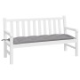 Gartenbankauflage Oxford-Stoff grau 150x50x7 cm von vidaXL, Kissen für Stühle und Sofas - Ref: Foro24-314957, Preis: 30,99 €,...