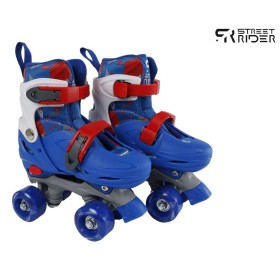 Street Rider Adjustable Skates Blue 27-30 by Street Rider, Four-wheel skates - Ref: Foro24-436458, Price: 36,99 €, Discount: %