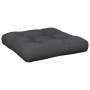 Black fabric pallet sofa cushion 60x61.5x10 cm by vidaXL, Cushions for chairs and sofas - Ref: Foro24-47464, Price: 23,99 €, ...