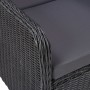 Garden chairs with cushions 2 units black synthetic rattan by vidaXL, Garden chairs - Ref: Foro24-46548, Price: 306,00 €, Dis...