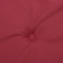 Garden chair cushions 4 pcs Oxford fabric red wine 50x50x3 cm by vidaXL, Cushions for chairs and sofas - Ref: Foro24-314057, ...