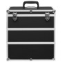 Makeup case 37x24x40 cm black aluminum by vidaXL, toiletry bags - Ref: Foro24-91840, Price: 52,39 €, Discount: %