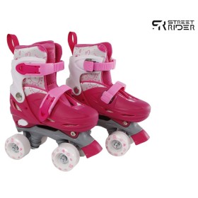 Street Rider Pink Adjustable Skates 31-34 by Street Rider, Four-wheel skates - Ref: Foro24-436457, Price: 45,99 €, Discount: %