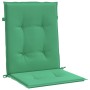 Cojín silla jardín respaldo bajo 6 uds tela Oxford verde de vidaXL, Cojines para sillas y sofás - Ref: Foro24-314136, Precio:...